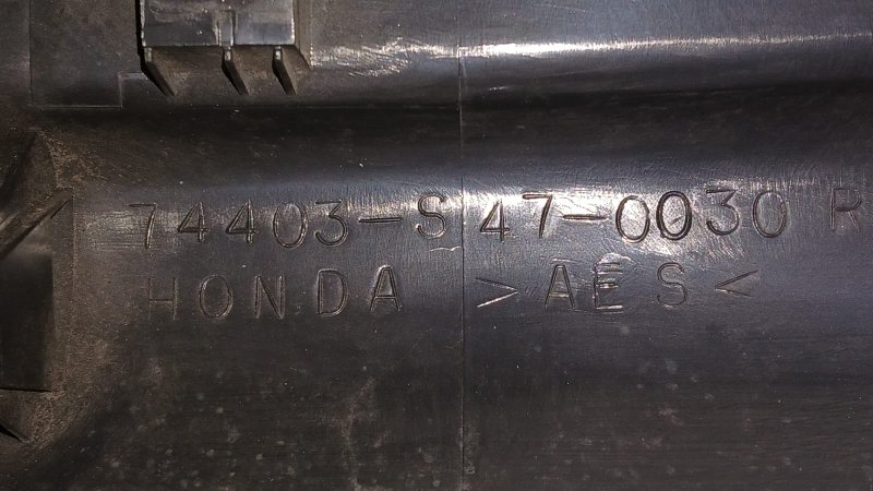 Рейлинг на крышу задний правый HONDA STEP WAGON RF1