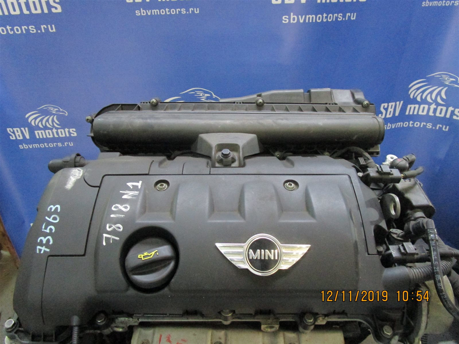 Запчасть двигатель Mini Cooper 2007 D N12B14A контрактная Двигатель Mini Cooper 2007 D N12B14A контрактная