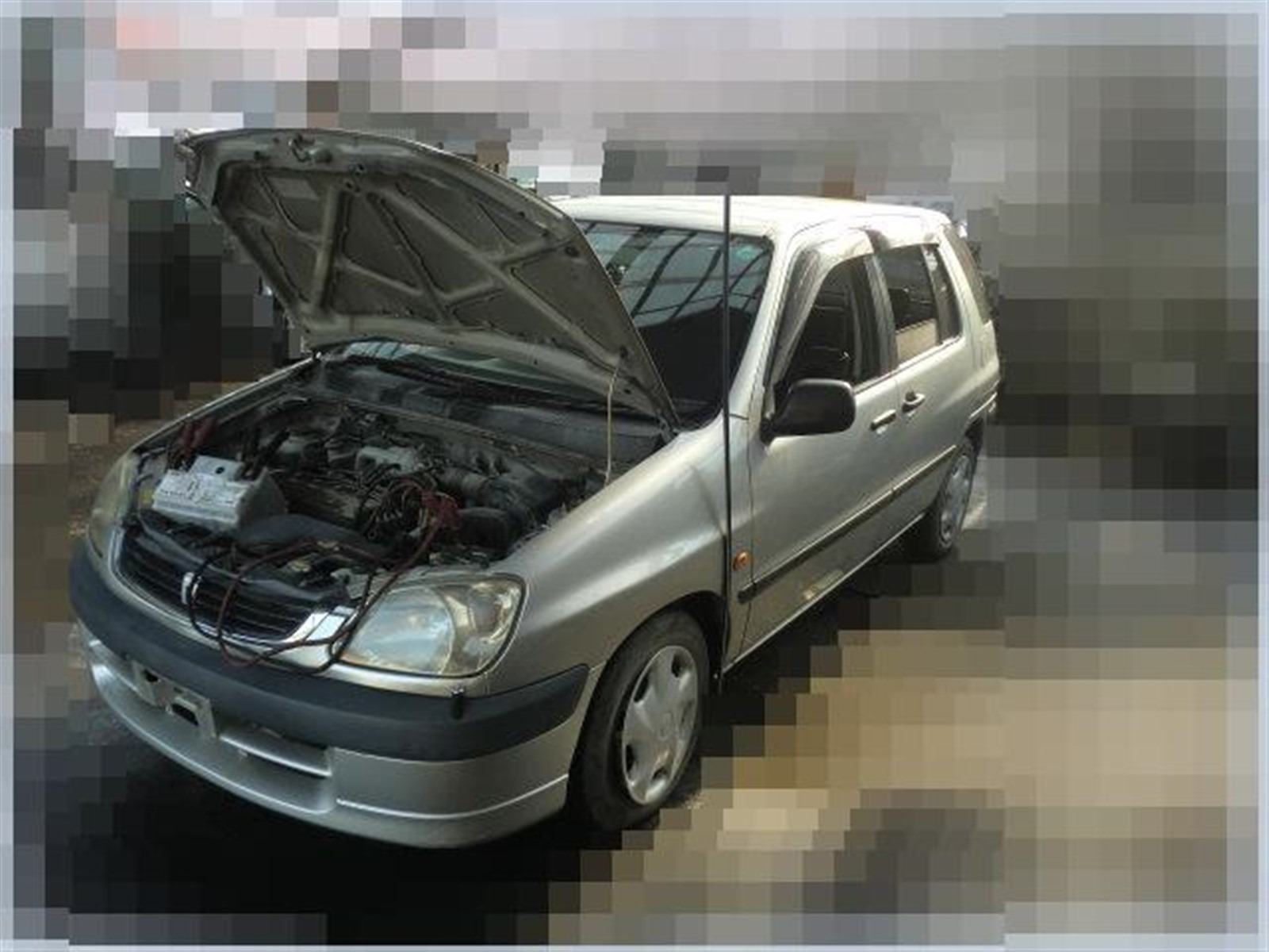 Замок боковой двери задний правый Raum EXZ10 5E-FE