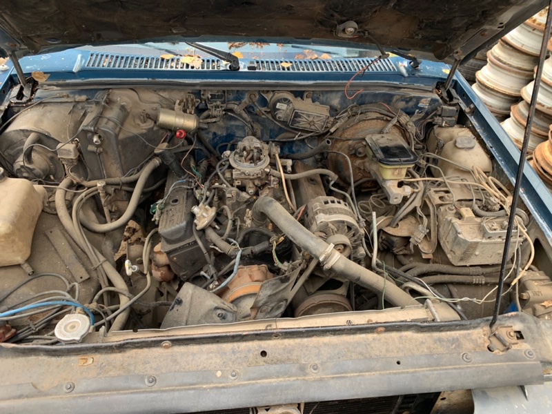 Двигатель Chevrolet Blazer 1990-1994 S10 L35 12515321 Б/У