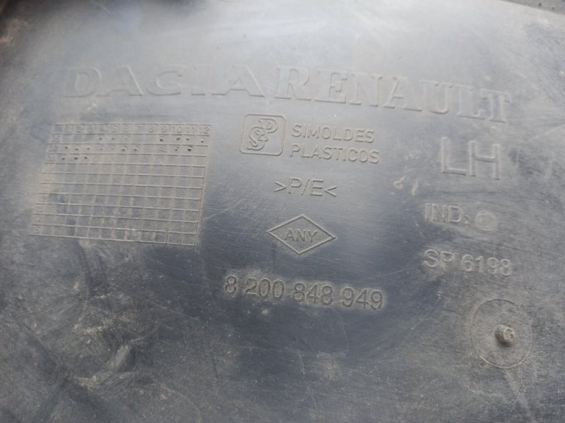 Подкрылок задний левый Lada Largus Подкрылок задний левый Lada Largus