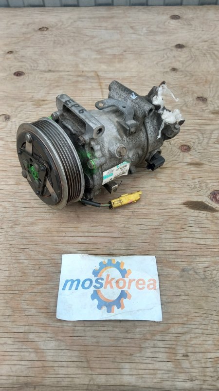 Компрессор кондиционера Peugeot 308 EP6 9671216280 Б/У