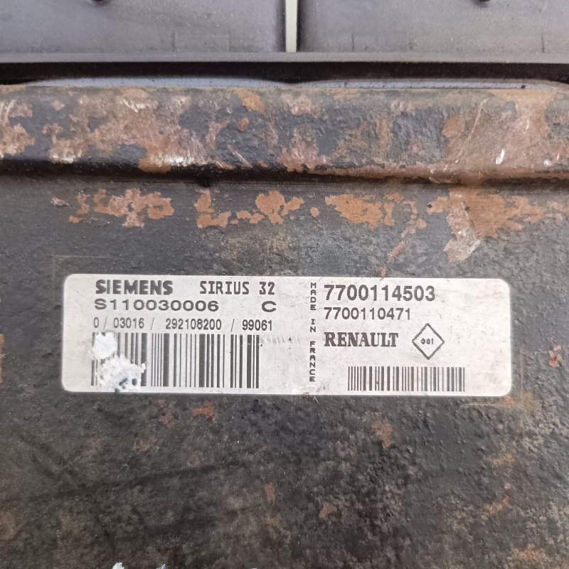 Блок управления двигателем Kangoo