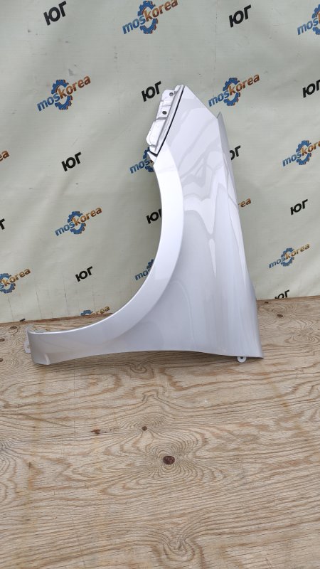 Крыло (без отв. п/повт.) переднее левое Lada GRANTA (FL) 2018_ Платина / 691 ANALOG 8450104277 новая