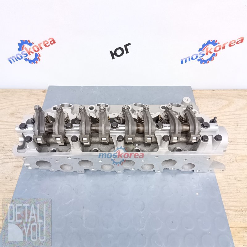 Головка блока цилиндров Mitsubishi Pajero (клапан утоплен 0.8мм) 4D56  2.5 16V Disel