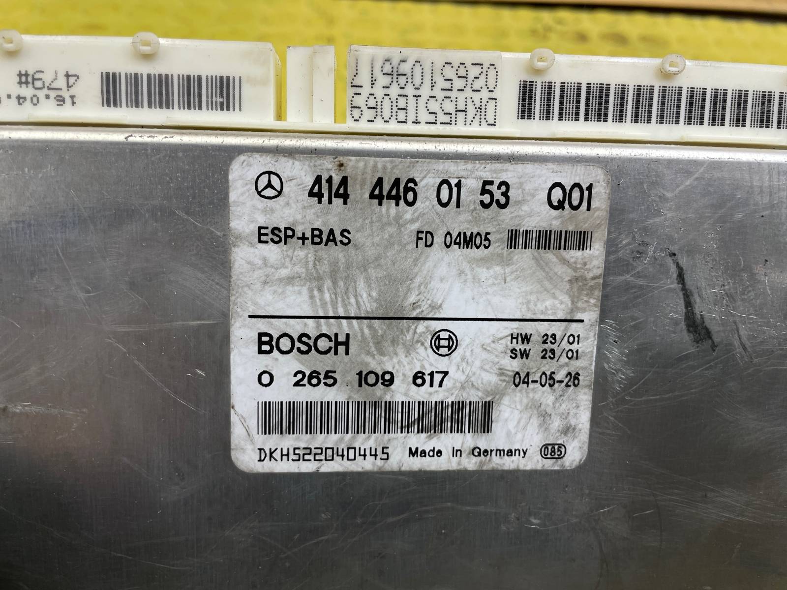 ЭБУ двигателя 2005 W414 166.991 1.9