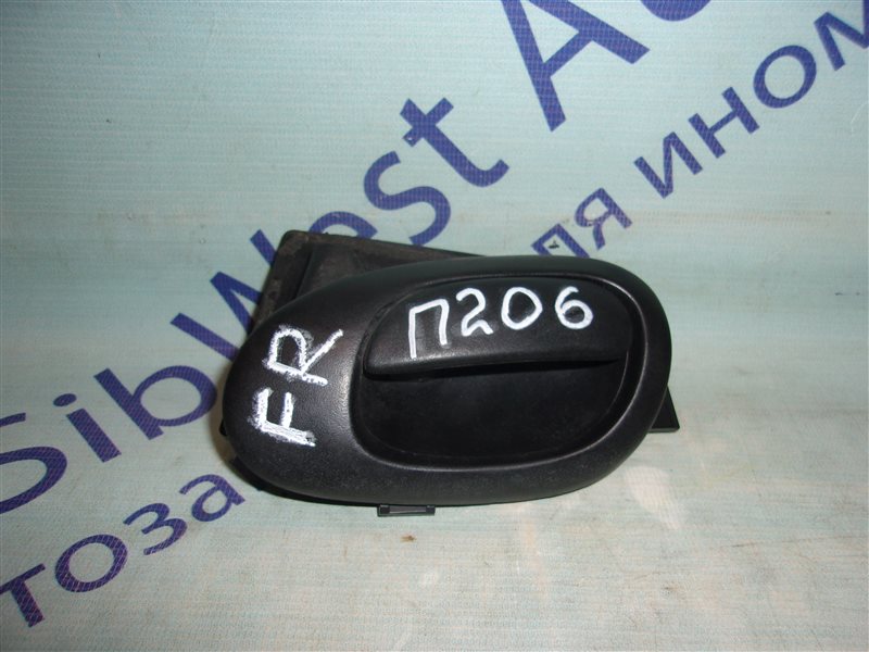 Ручка двери внутренняя Peugeot 206 TU3JP1.4L 2002 передняя правая