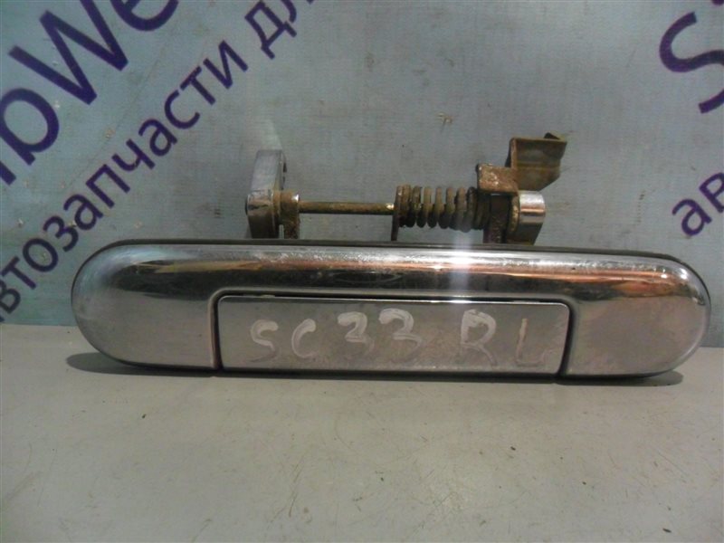 Ручка двери внешняя Nissan Laurel SC33 RD28 1991 задняя левая