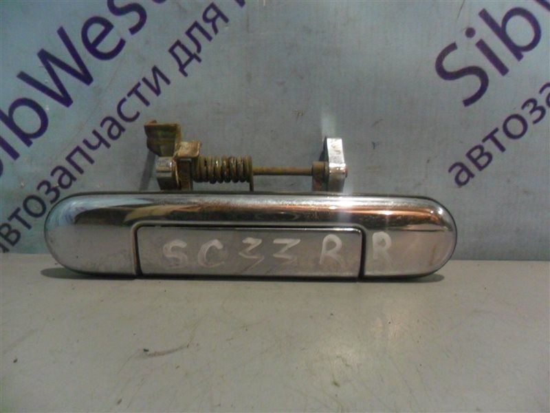 Ручка двери внешняя Nissan Laurel SC33 RD28 1991 задняя правая