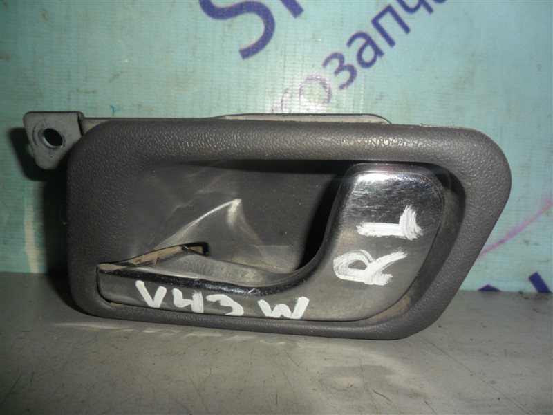 Ручка двери внутренняя Mitsubishi Pajero V43W 6G72 1994 задняя левая