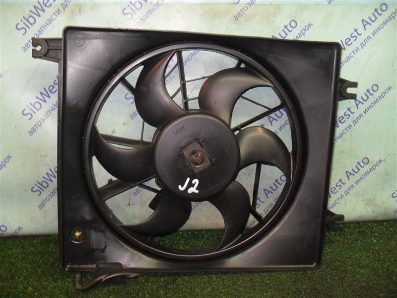 Вентилятор радиатора кондиционера Hyundai Avante J2 G4FK 1996