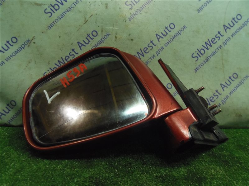 Зеркало Mitsubishi Pajero Mini H53A 4A30T 2001 левое