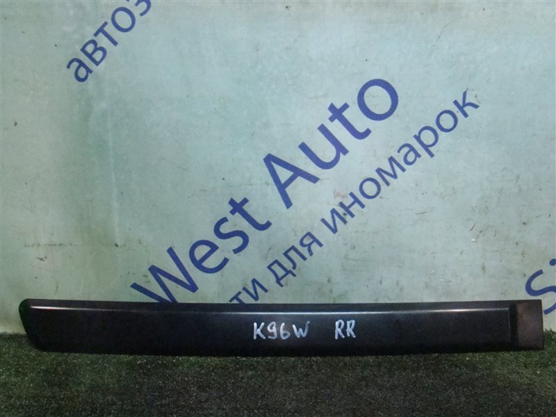 Молдинг на дверь Mitsubishi Montero Sport K96W 6G72 2002 задний правый