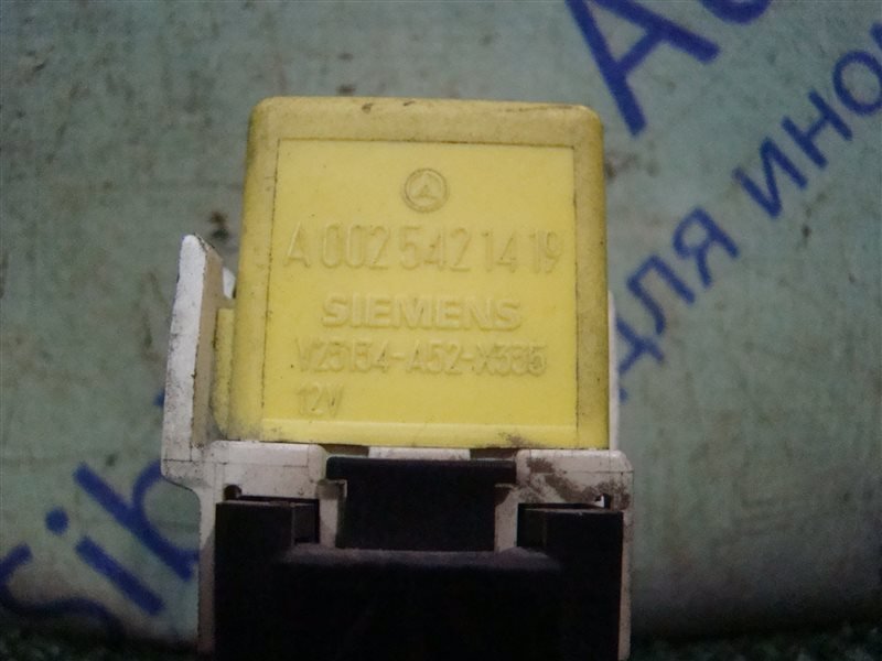 Реле Mercedes-Benz С-Class S202 OM611DE22 2001