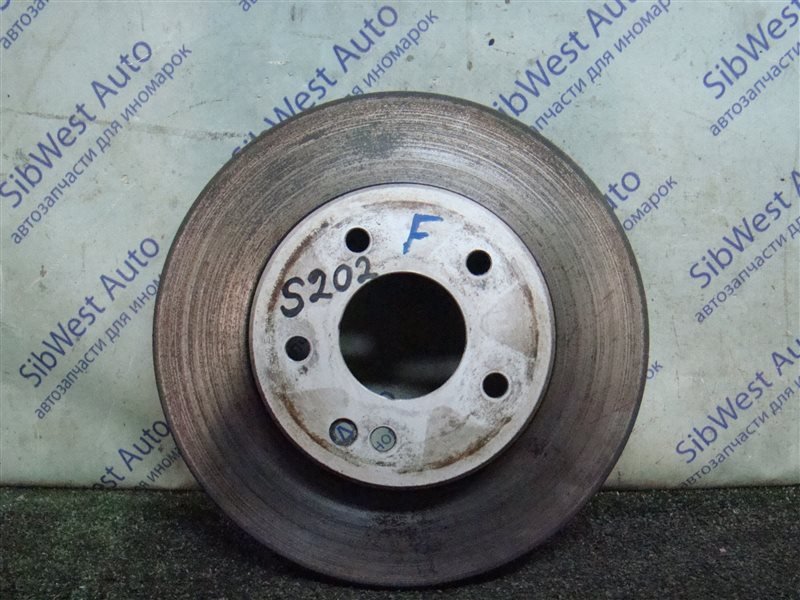 Тормозной диск Mercedes-Benz С-Class S202 OM611DE22 2001 передний