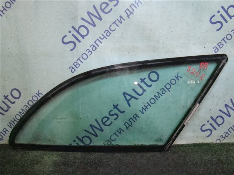 Стекло собачника Mercedes-Benz С-Class S202 OM611DE22 2001 заднее правое