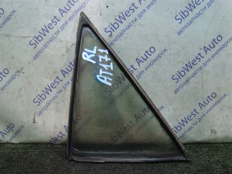 Форточка двери Toyota Carina AT171 4AFE 1989 задняя левая