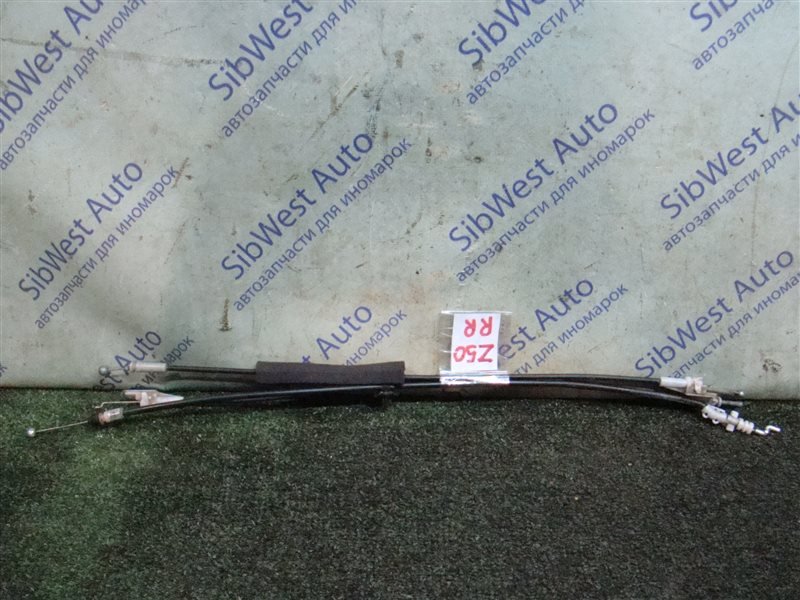 Трос замка двери NISSAN MURANO Z50 VQ35DE 2004 USA задний правый (б/у)