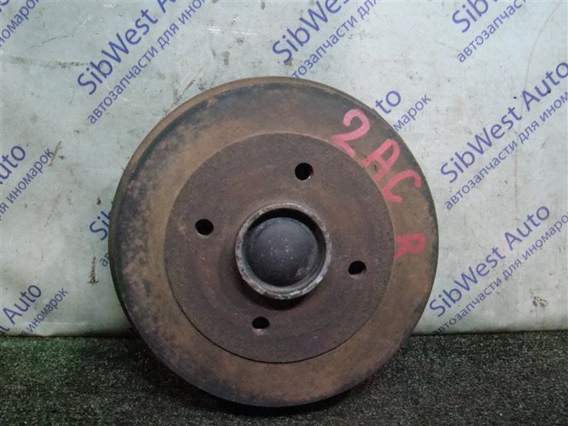 Тормозной барабан PEUGEOT 206 2AC TU3JP 2000 задний (б/у)