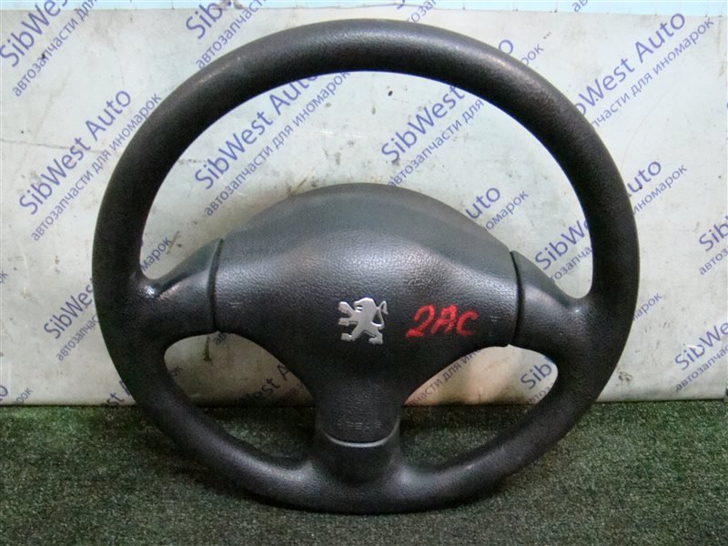Руль с airbag PEUGEOT 206 2AC TU3JP 2000 (б/у)