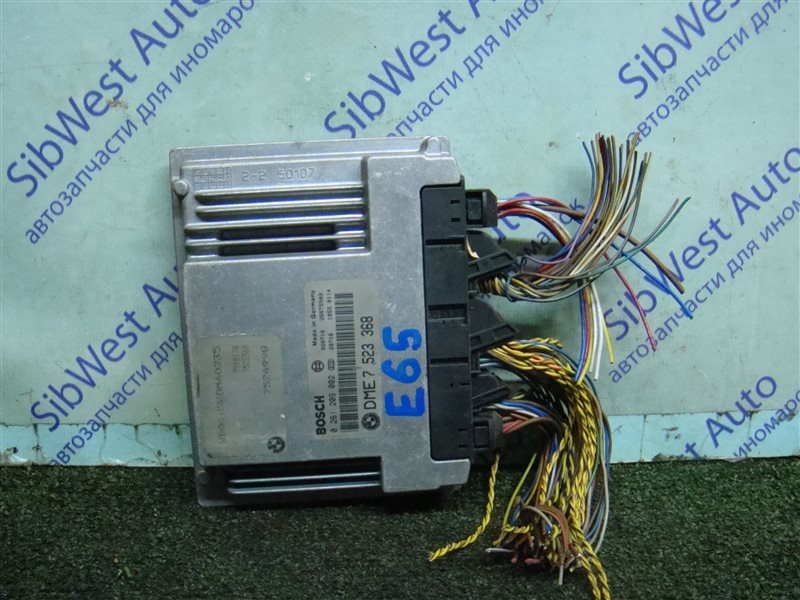 Блок управления efi BMW 7-Series E65 N62B44 2002 (б/у)