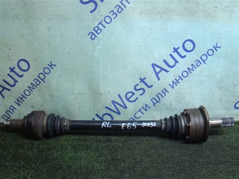 Привод BMW 7-Series E65 N62B44 2002 задний левый (б/у)