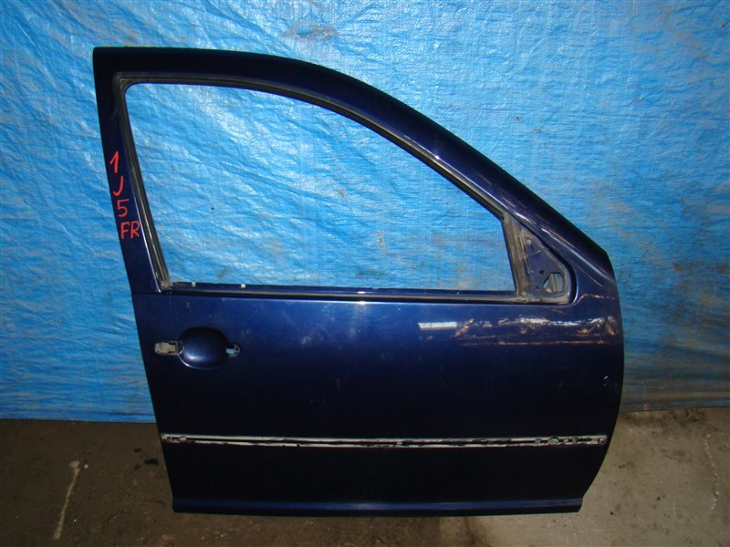 Дверь VOLKSWAGEN GOLF 1J5 AXR 2002 передняя правая (б/у)