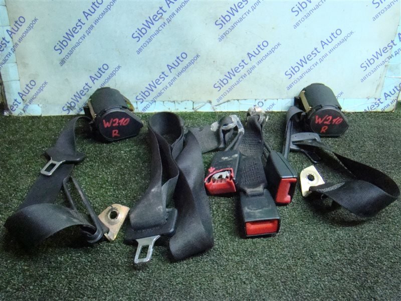 Ремень безопасности MERCEDES-BENZ E-CLASS W210 M104E32 1996 задний (б/у) Ремень безопасности MERCEDES-BENZ E-CLASS W210 M104E32 1996 задний (б/у)