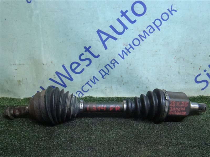 Привод LAND ROVER FREELANDER L314 25K4F 2002 передний правый (б/у)