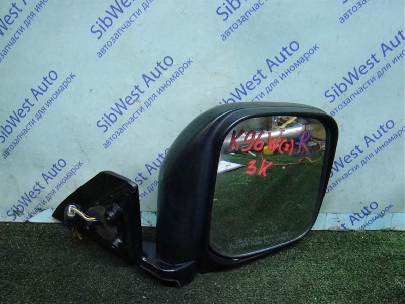 Зеркало MITSUBISHI MONTERO SPORT K96W 6G72 1998 USA правое (б/у)