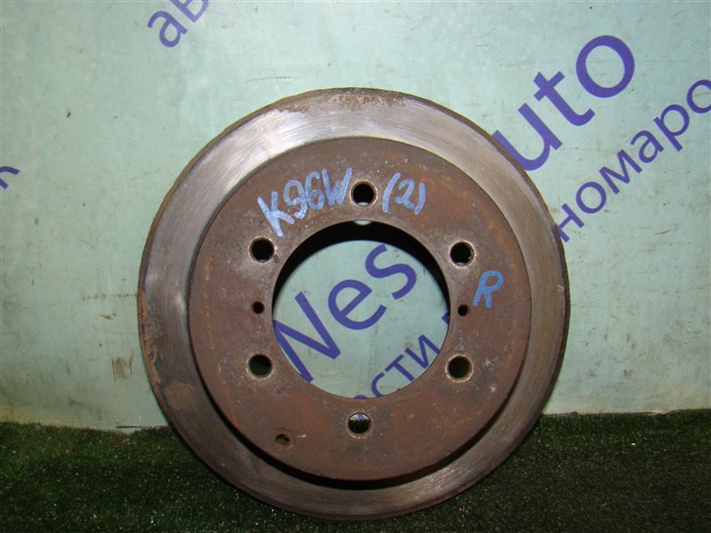 Тормозной диск MITSUBISHI MONTERO SPORT K96W 6G72 2002 USA задний (б/у)