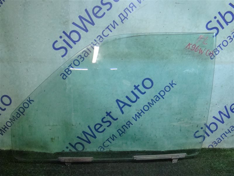 Стекло двери MITSUBISHI MONTERO SPORT K96W 6G72 1998 USA переднее левое (б/у)