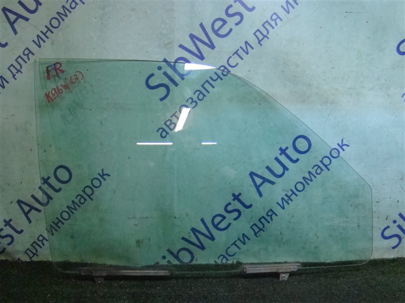 Стекло двери MITSUBISHI MONTERO SPORT K96W 6G72 1998 USA переднее правое (б/у)