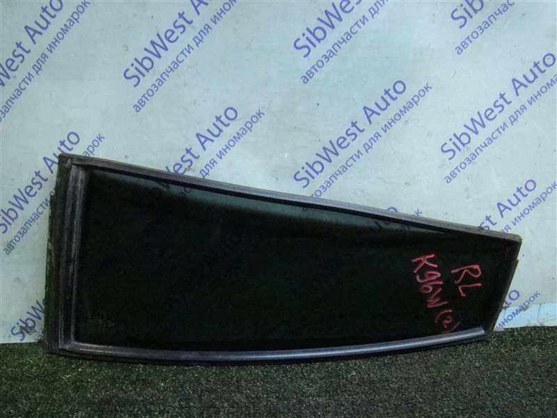 Форточка двери MITSUBISHI MONTERO SPORT K96W 6G72 1998 задняя левая (б/у)
