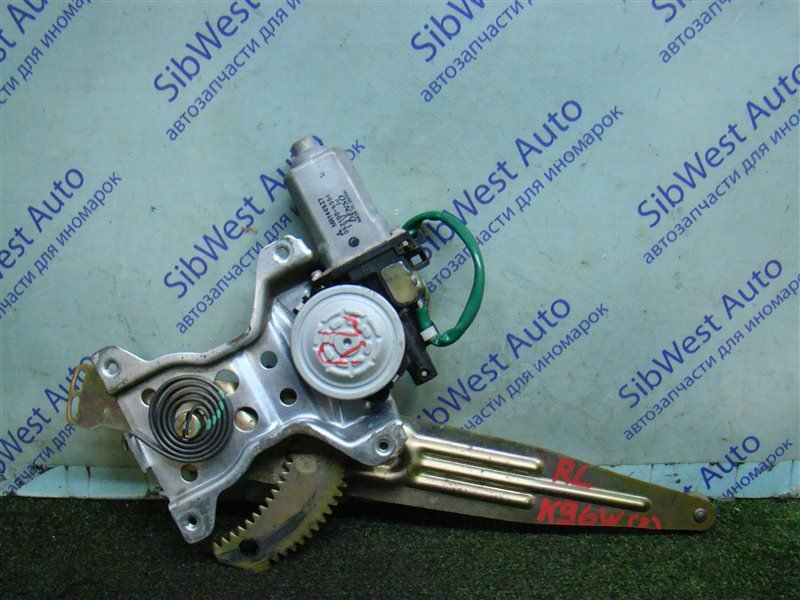 Стеклоподъемник MITSUBISHI MONTERO SPORT K96W 6G72 1998 задний левый (б/у)