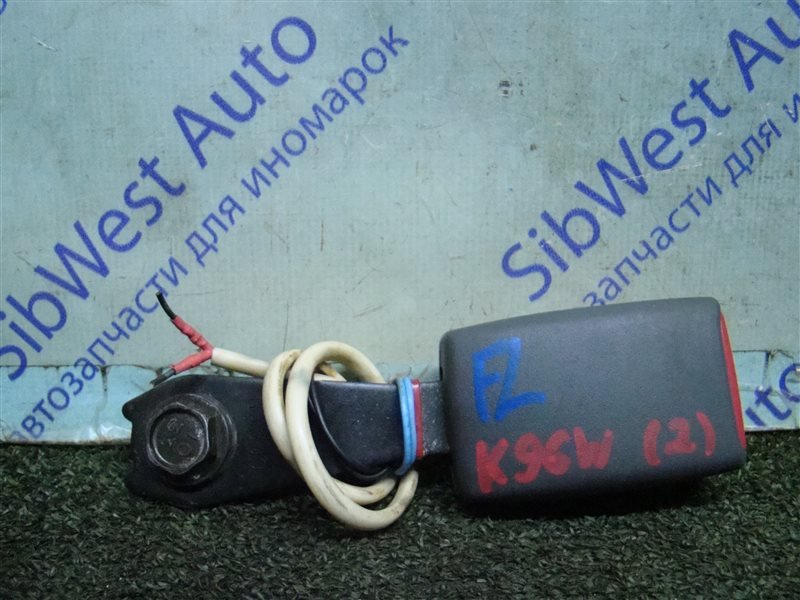 Замок ремня безопасности MITSUBISHI MONTERO SPORT K96W 6G72 1998 передний левый (б/у)