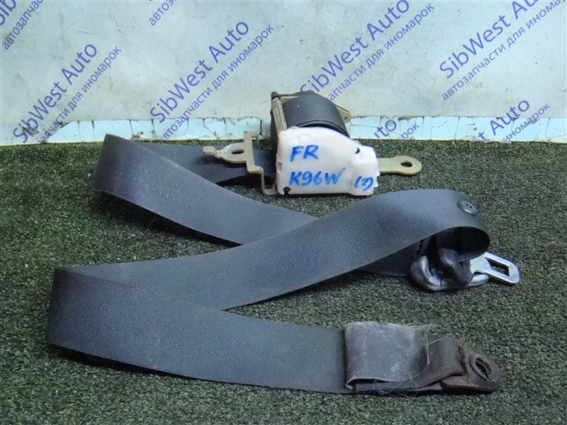 Ремень безопасности MITSUBISHI MONTERO SPORT K96W 6G72 1998 передний правый (б/у)