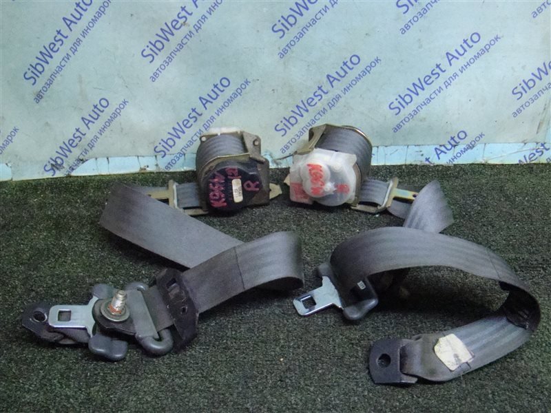 Ремень безопасности MITSUBISHI MONTERO SPORT K96W 6G72 1998 задний (б/у)