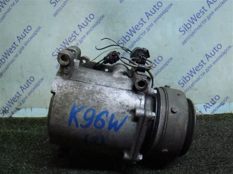 Компрессор кондиционера MITSUBISHI MONTERO SPORT K96W 6G72 1998 (б/у)