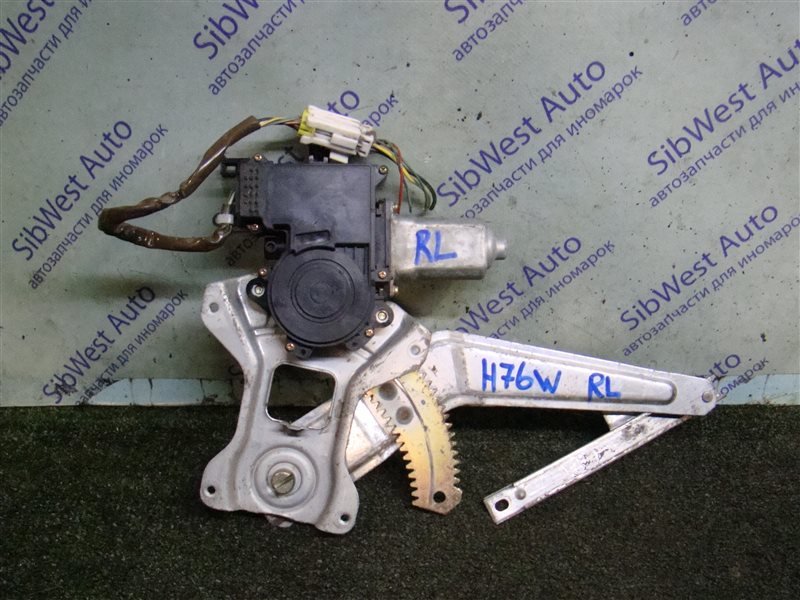 Стеклоподъемник MITSUBISHI PAJERO IO H76W 4G93(GDI) 1999 задний левый (б/у)