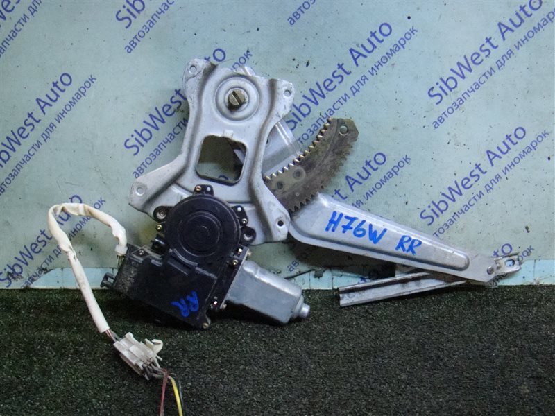 Стеклоподъемник MITSUBISHI PAJERO IO H76W 4G93(GDI) 1999 задний правый (б/у)