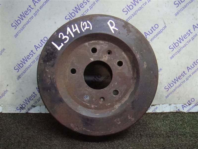 Тормозной барабан LAND ROVER FREELANDER L314 25K4F 2001 задний (б/у)