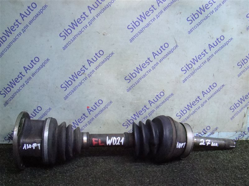 Привод NISSAN PATHFINDER WD21 VG30I 1989 USA передний левый (б/у)