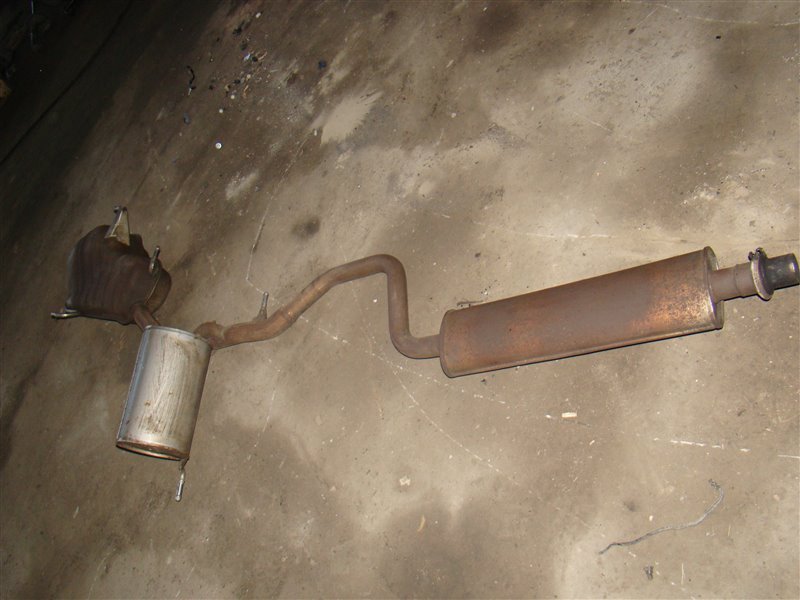 Глушитель PEUGEOT 607 9D EW12J4 2004 (б/у)