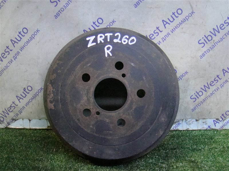 Тормозной барабан TOYOTA ALLION ZRT260 2ZR-FE 2008 задний (б/у)