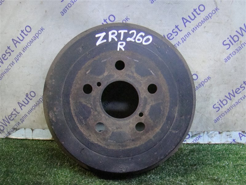 Тормозной барабан TOYOTA ALLION ZRT260 2ZR-FE 2008 задний (б/у)