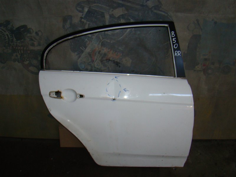 Дверь FAW BESTURN B50 B50 BWH 2012 задняя правая (б/у)