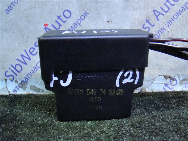 Реле накала SSANGYONG MUSSO FJ OM661 2002 (б/у)