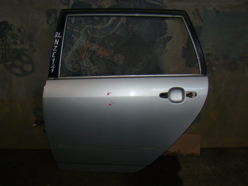 Дверь TOYOTA COROLLA FILDER NZE121 1NZ-FE 2006 задняя левая (б/у)