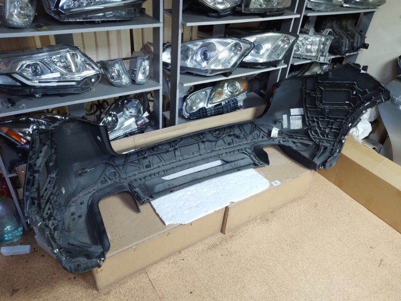 Бампер задний Cayenne 2013 958